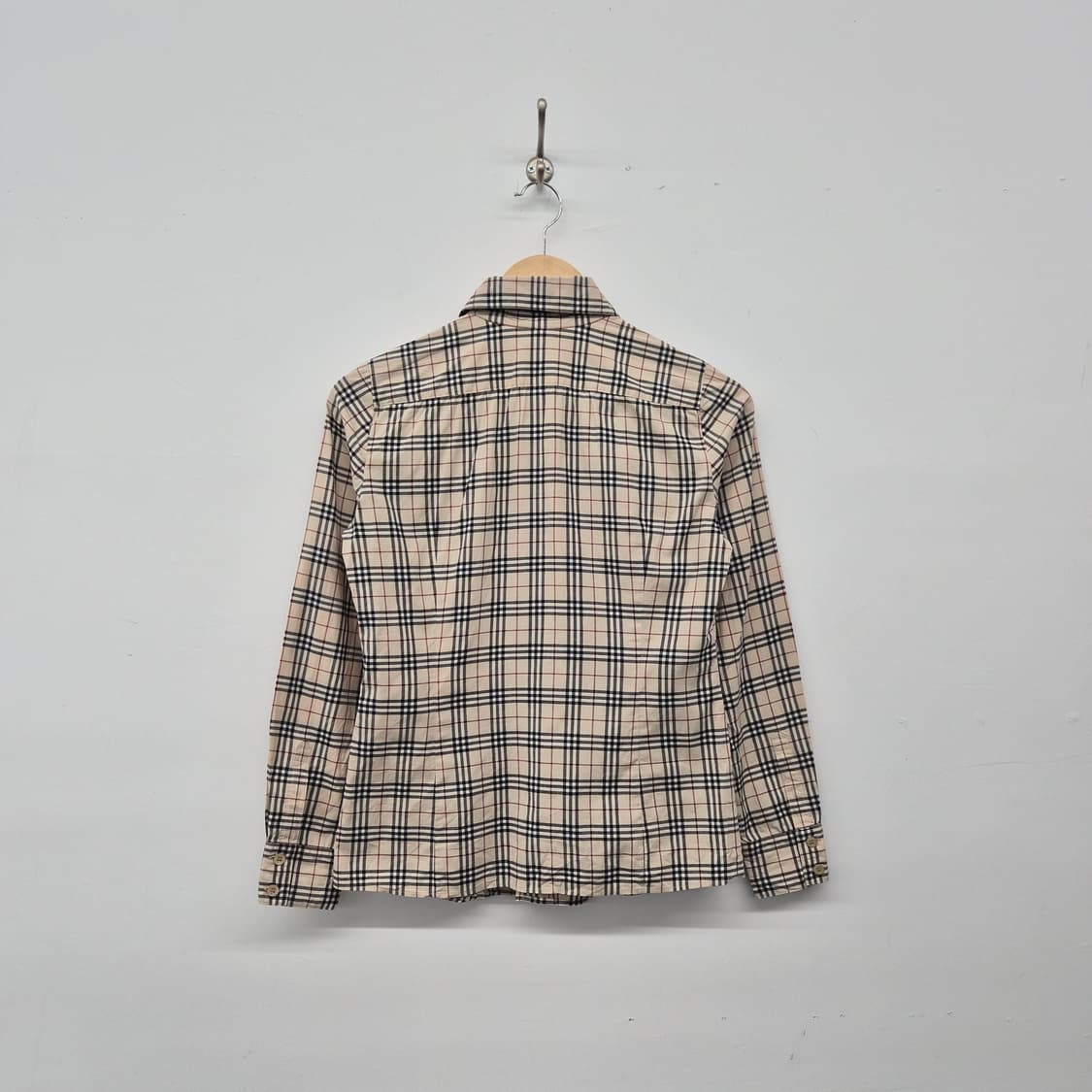 버버리 체크 셔츠 여성 XS 상품이미지9