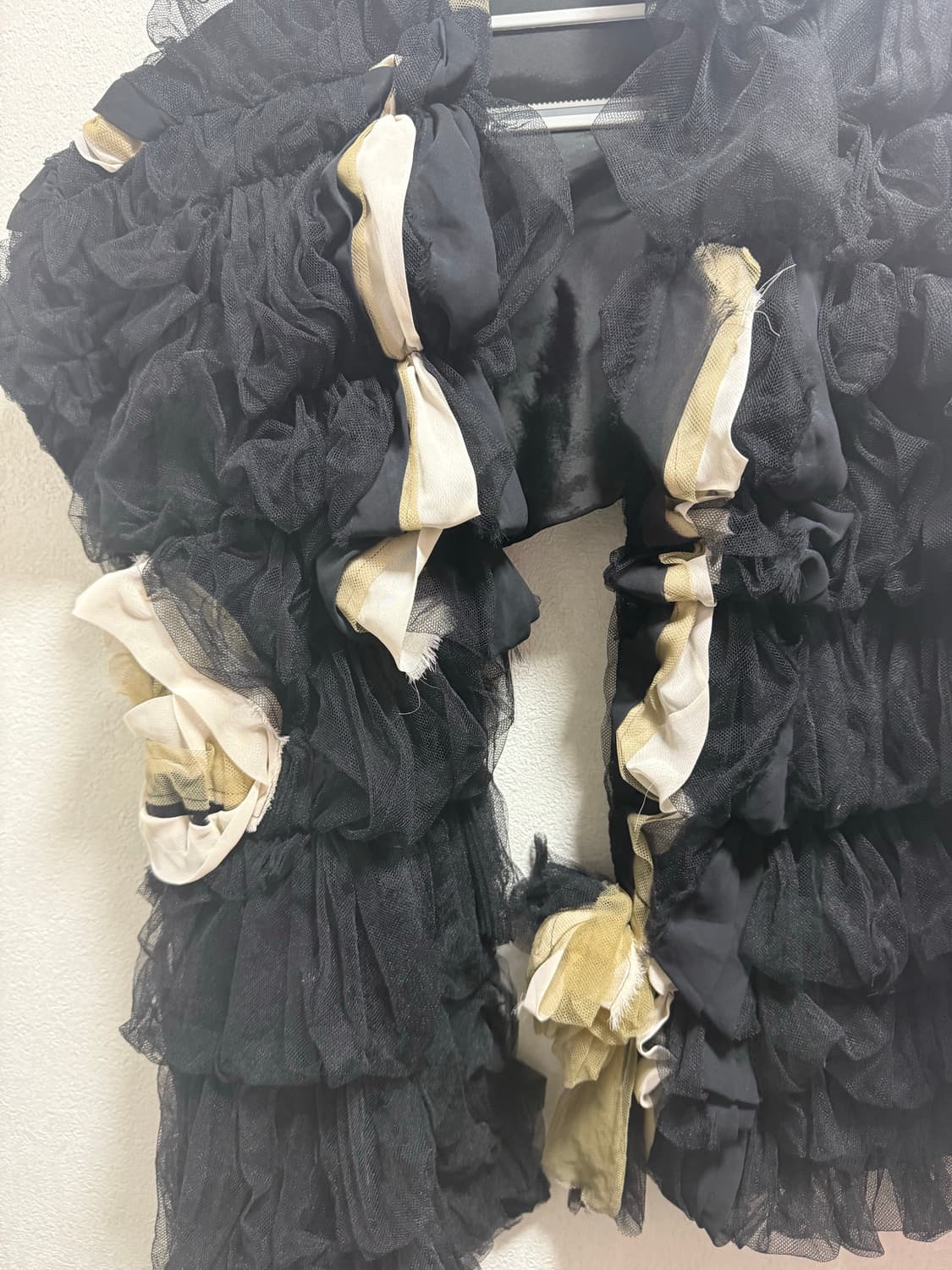 꼼데가르송 robe de chambre 베스트 조끼 머플러 목도리 상품이미지8