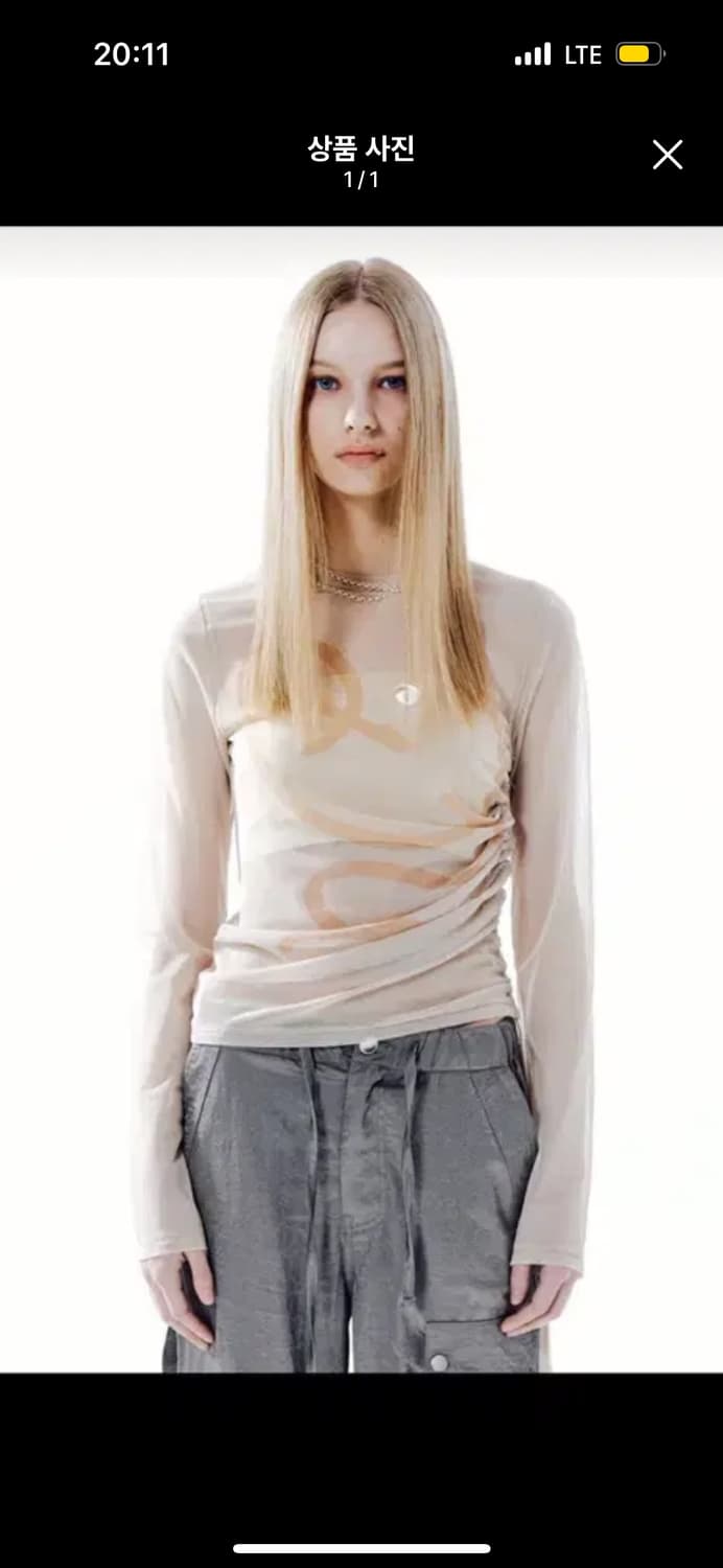 데비어퍼 mesh top 상품이미지1