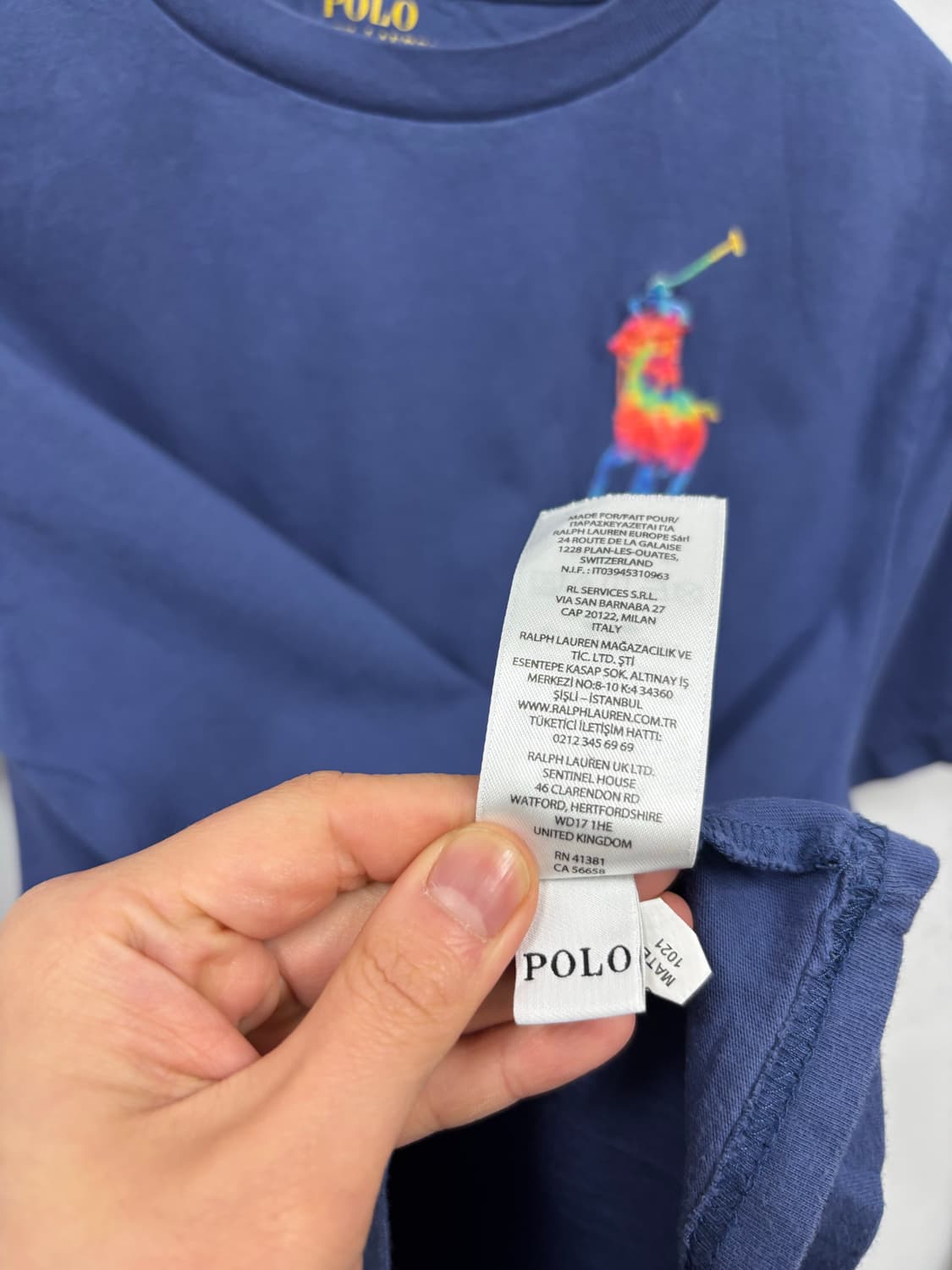 폴로랄프로렌 빅포니 반팔티 상품이미지5