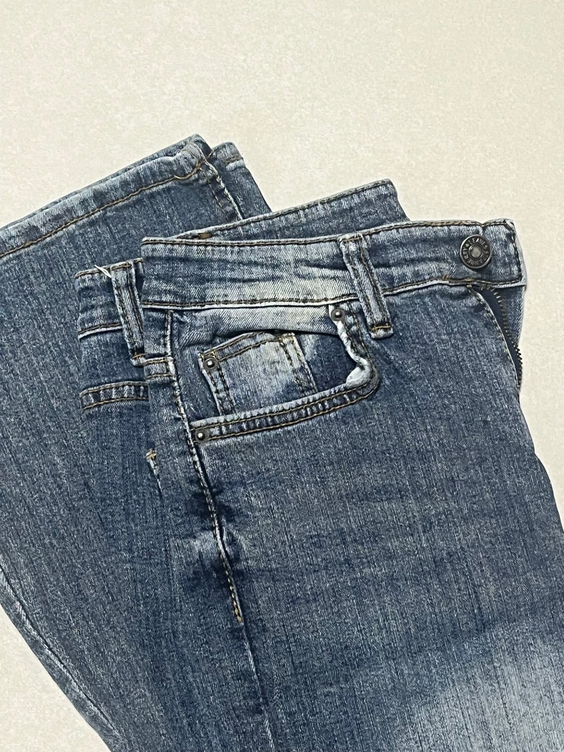 블랙업 부츠컷 바지 상품이미지2