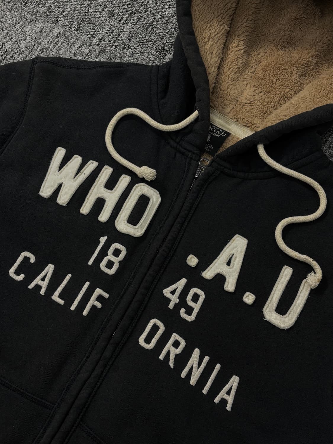 후아유 캘리포니아 후드 집업 상품이미지4