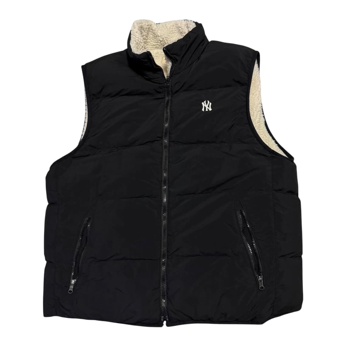 MLB 뉴욕 양키즈 리버시블 후리스 조끼 상품이미지2