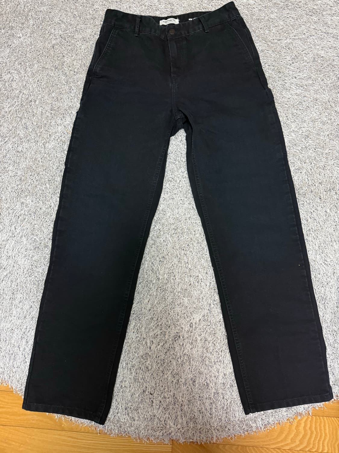 [27]칼하트 wip 캔버스 진 블랙 상품이미지1