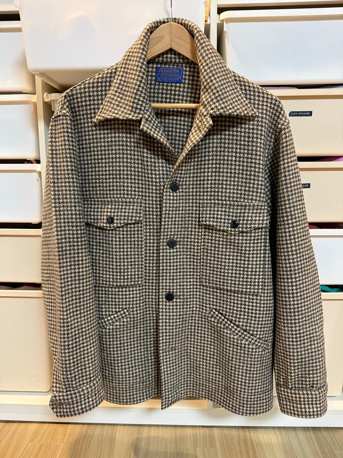 펜들턴(pendleton) 건클럽 체크 자켓 상품이미지5