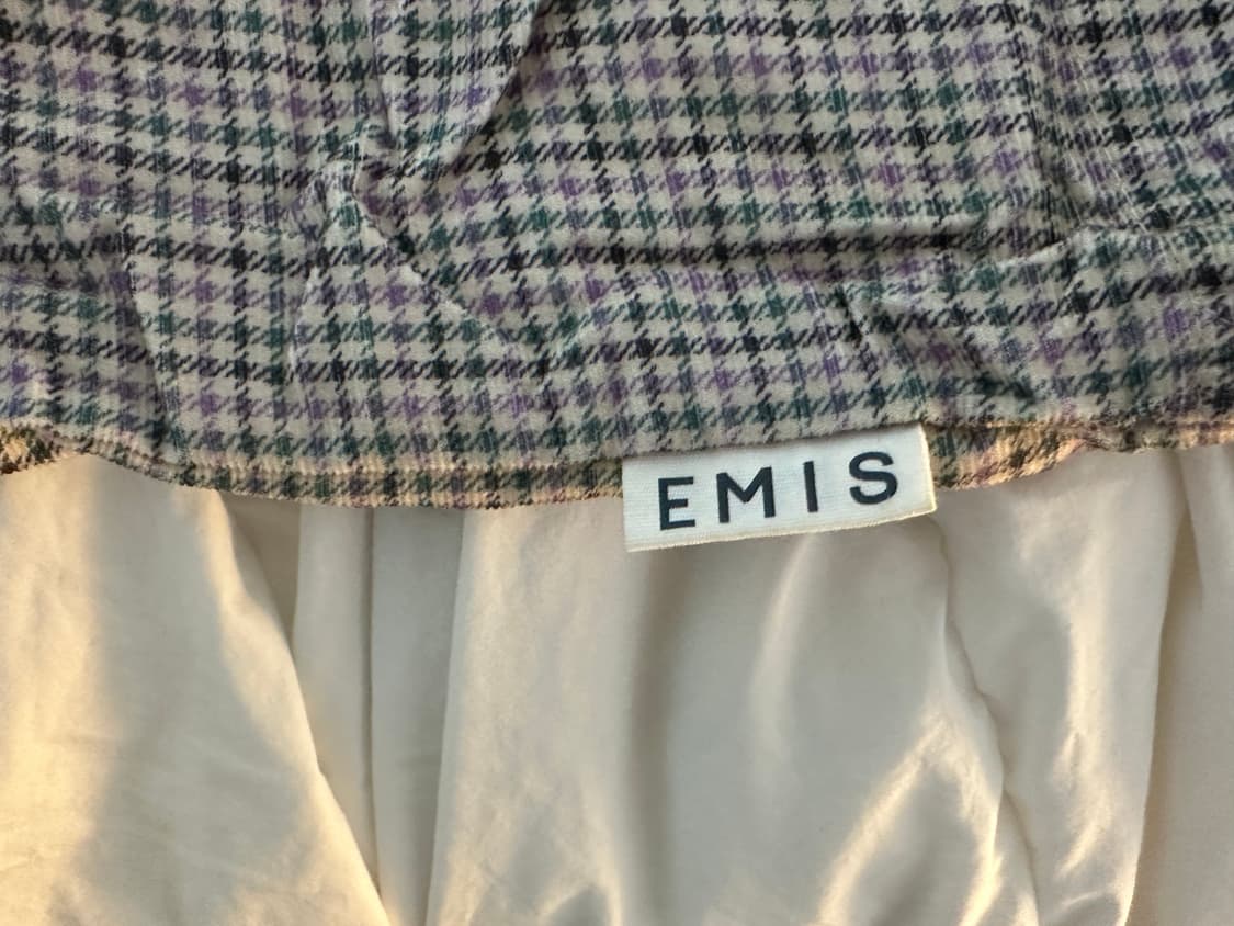 이미스 에코백 체크 상품이미지3