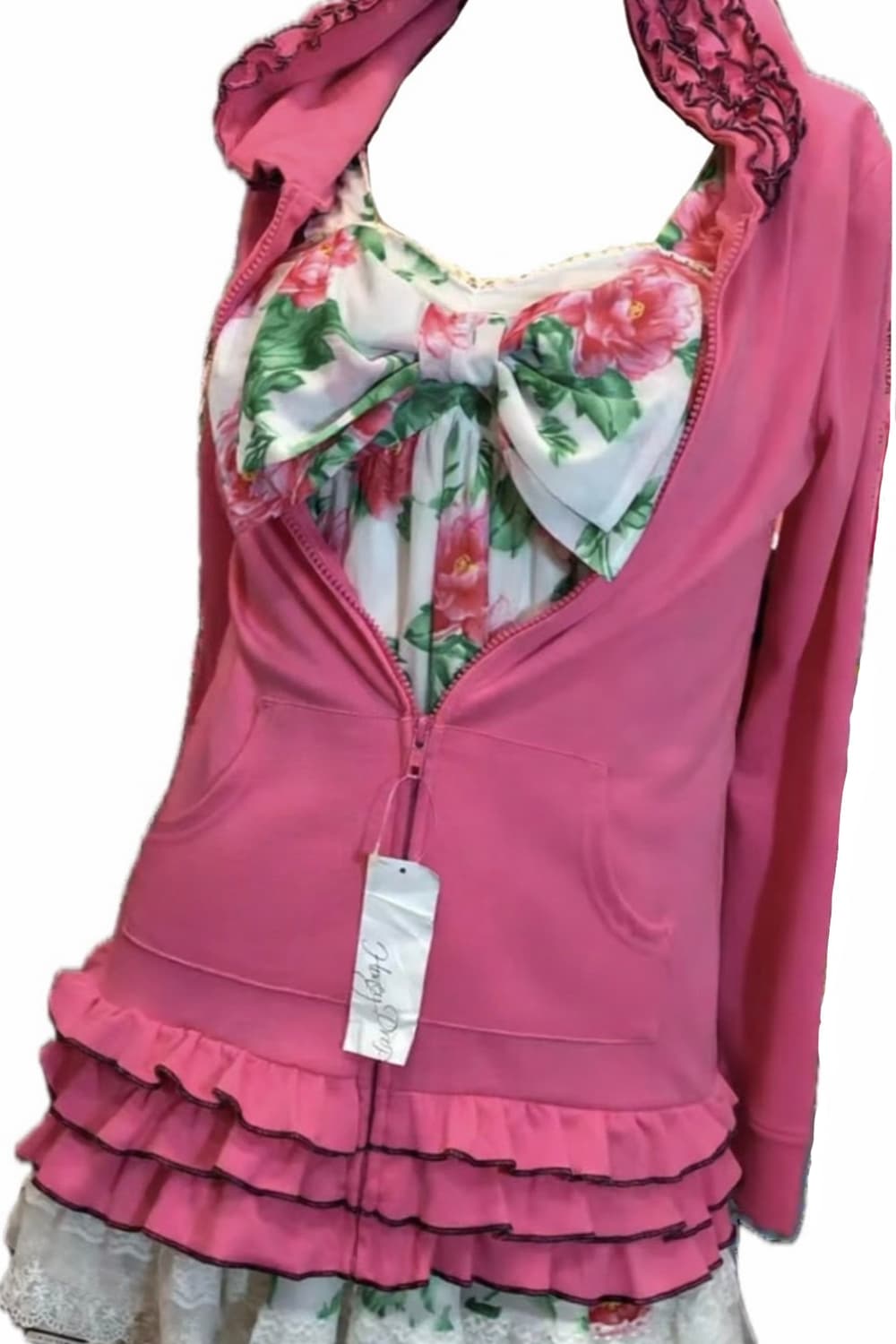 갸루 히메갸루 오네갸루 갸루코디셋 원피스 갸루후드집업 상품이미지1