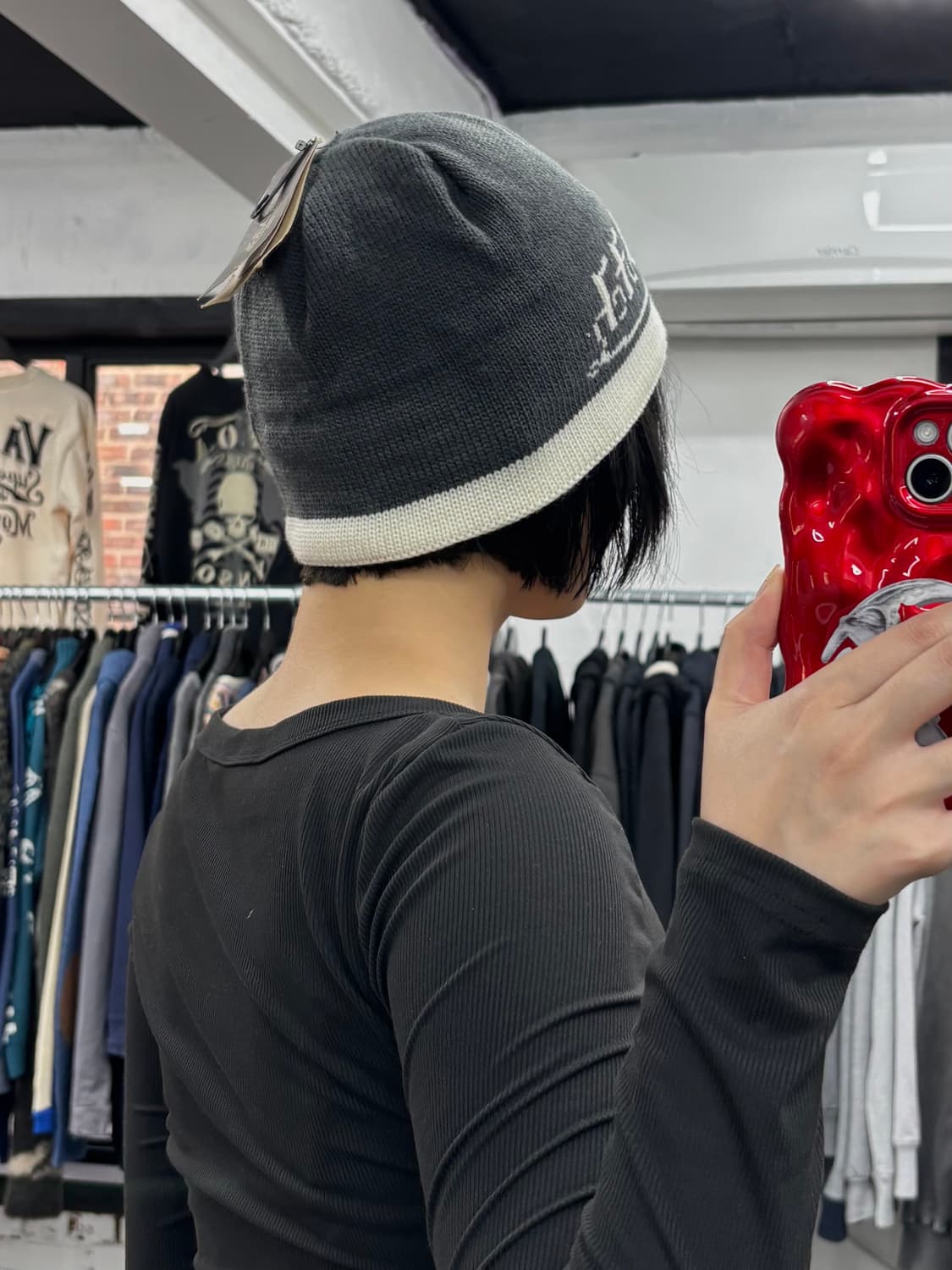 본더치 그레이 비니 상품이미지4