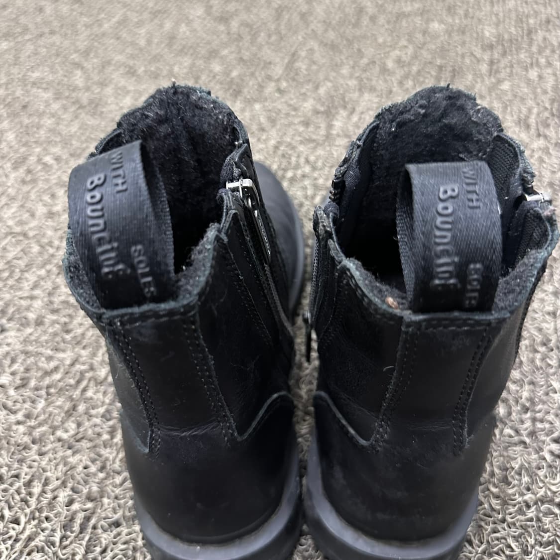 닥터마틴 2976 앨리슨 미들 하프 워커 부츠 블랙 240 상품이미지3