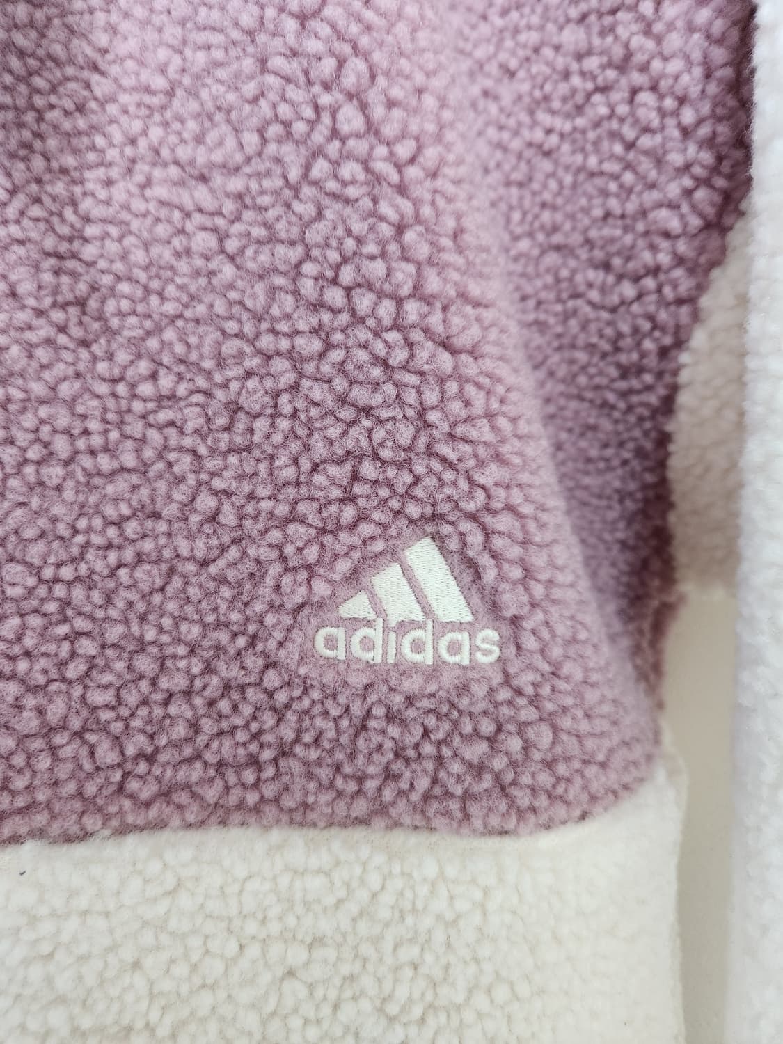 아디다스Adidas 투톤 후리스 자켓 S - J58 상품이미지6