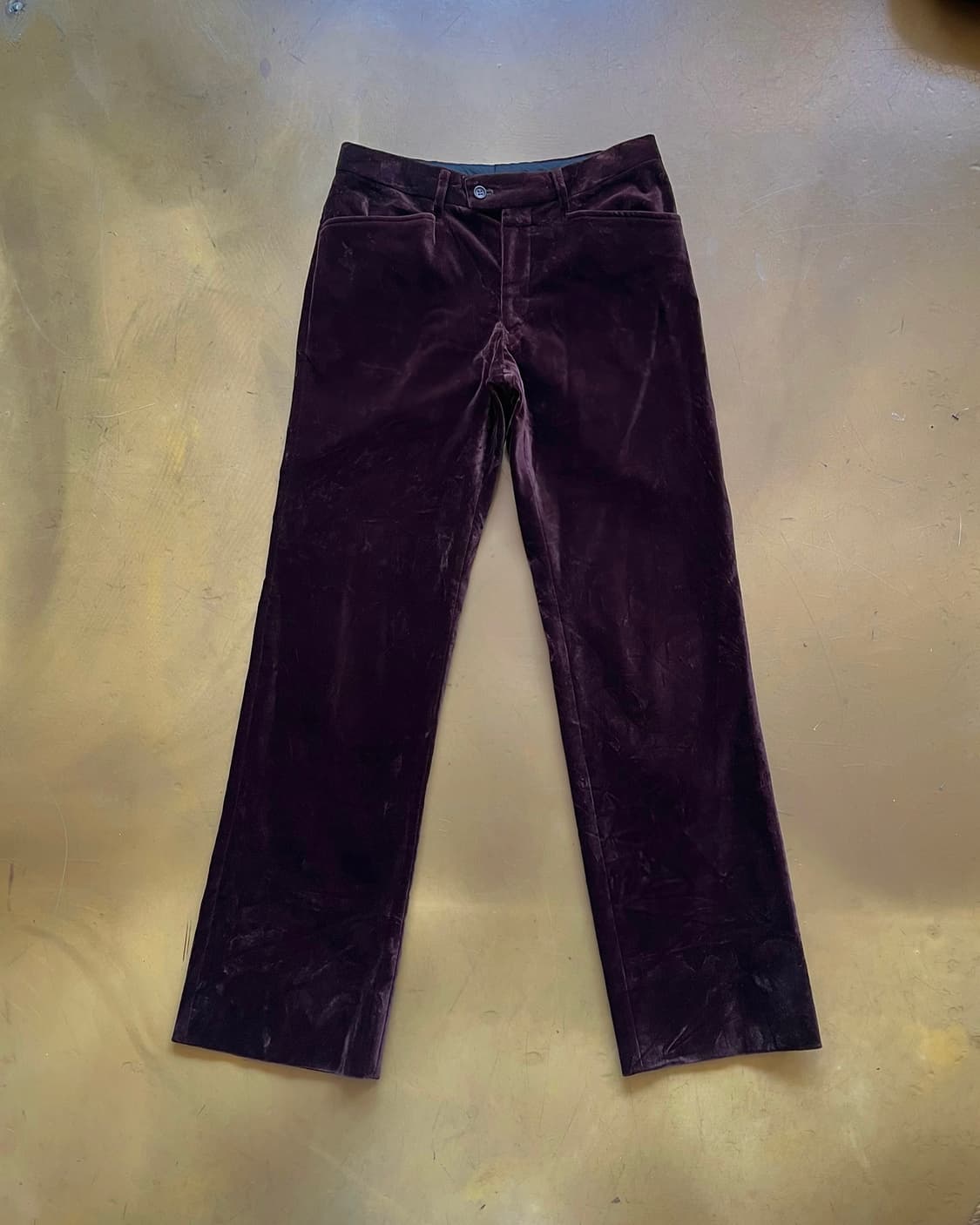 Paul Smith Brown Velour Old Trouser 상품이미지3