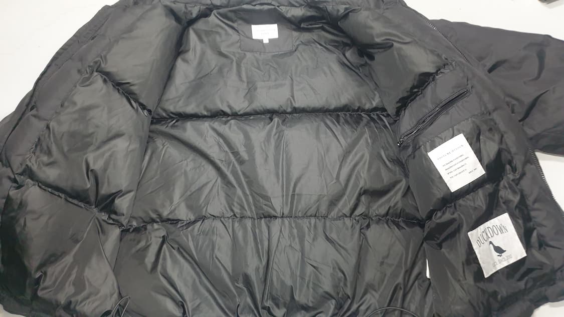 커스텀어클락 블랙 푸퍼 패딩 점퍼 L 상품이미지3