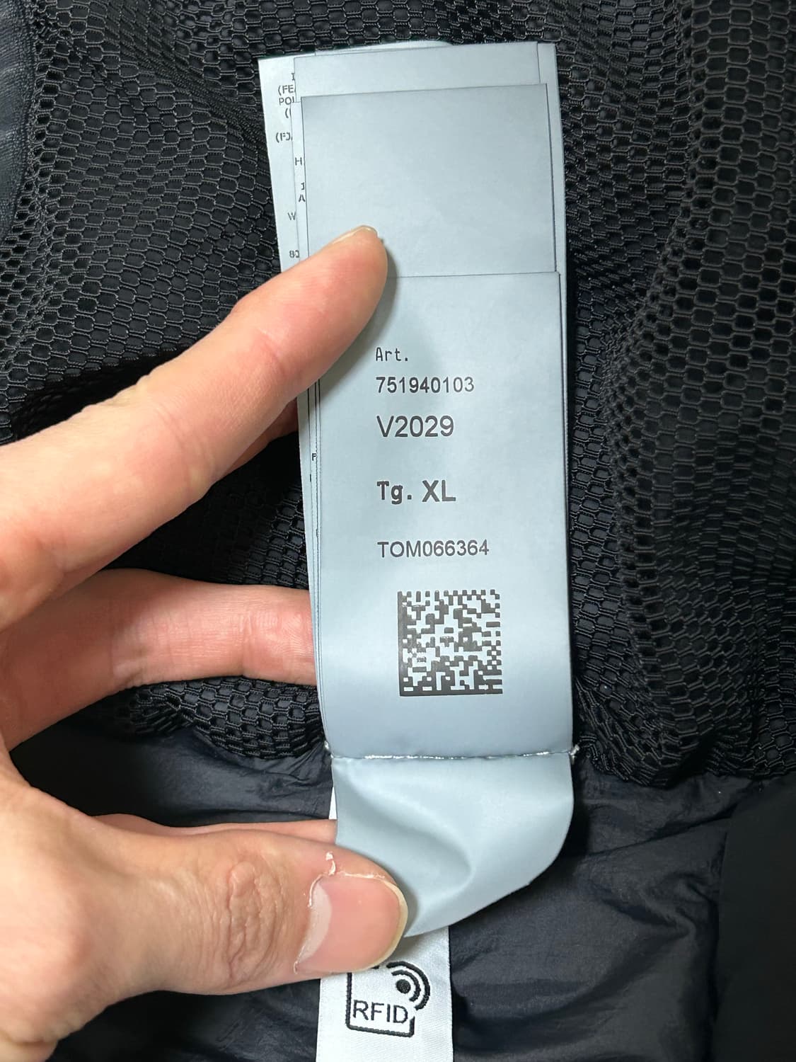 스톤아일랜드 쉐도우 프로젝트 다운 자켓 XL 상품이미지6