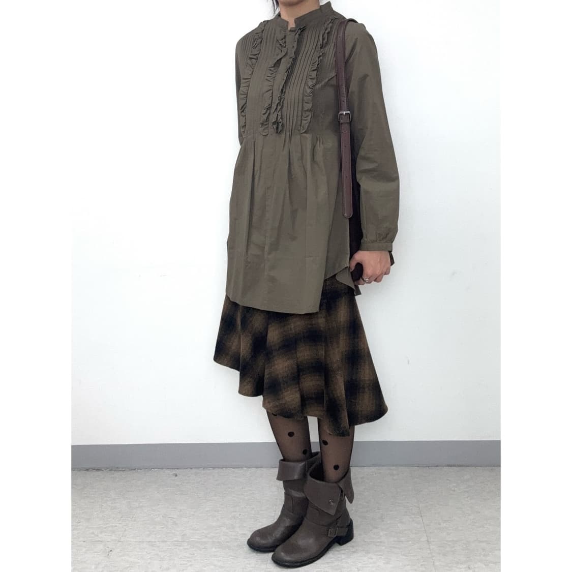 빈티지 울 스커트 상품이미지2