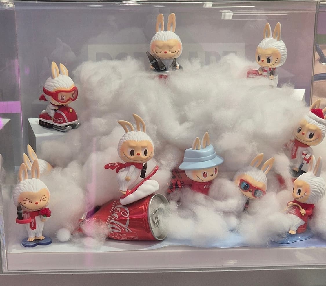 라부부 코카콜라 피규어(박스오픈) 상품이미지7