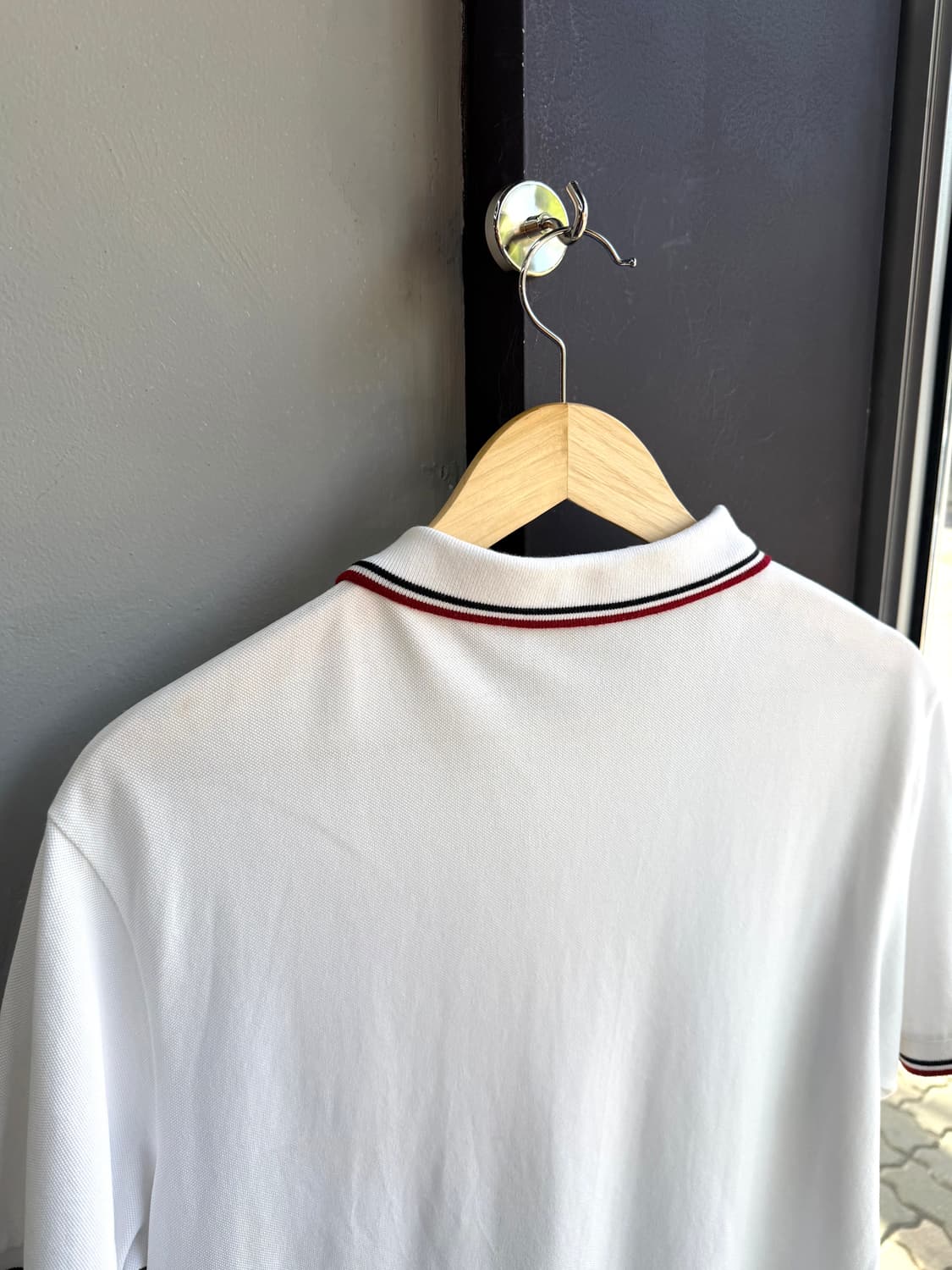 .105/ 프라다 레드탭 라이닝 PK 반팔 상품이미지6