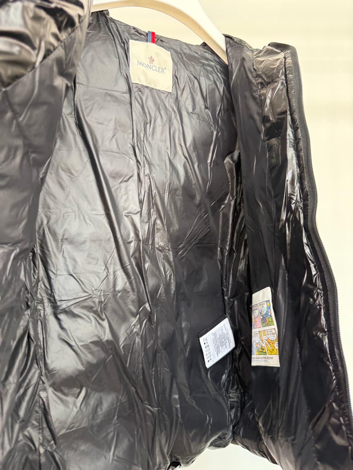 블랙 여성 오리털 패딩 벨티드 자켓 44~66 상품이미지9