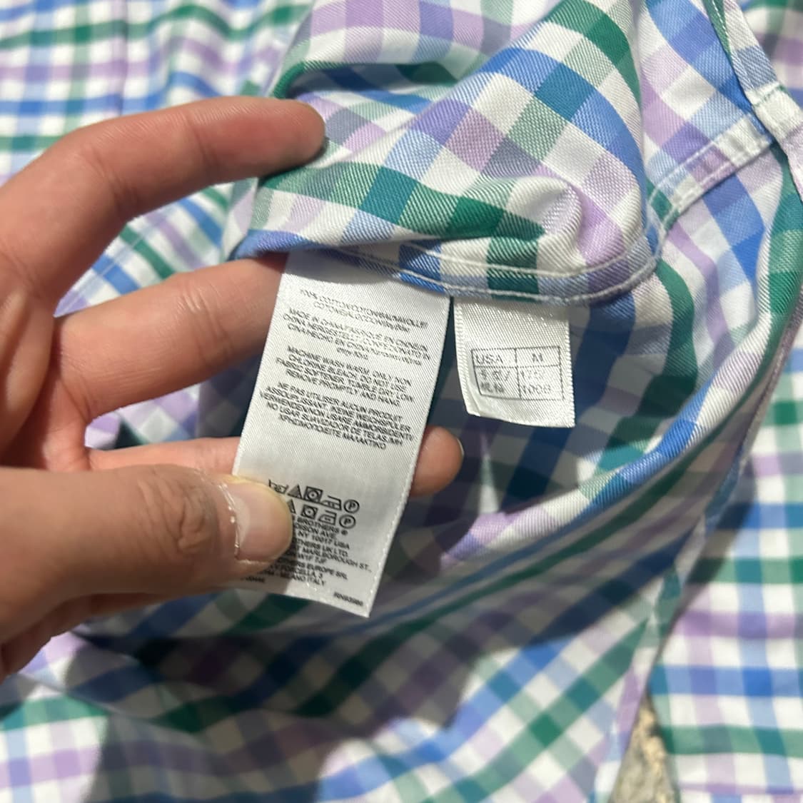 브룩스 브라더스 체크 셔츠 상품이미지6