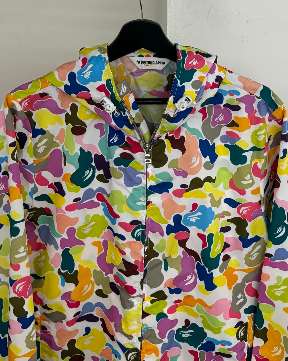 베이프 멀티 카모 칼리지 코치 재킷 상품이미지2