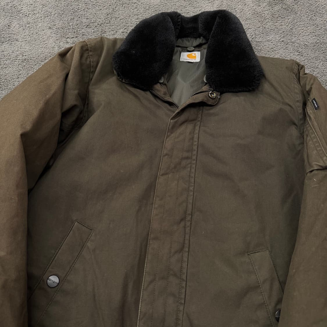 [ 정품/S ] 칼하트 스탠리 봄버 자켓 상품이미지1