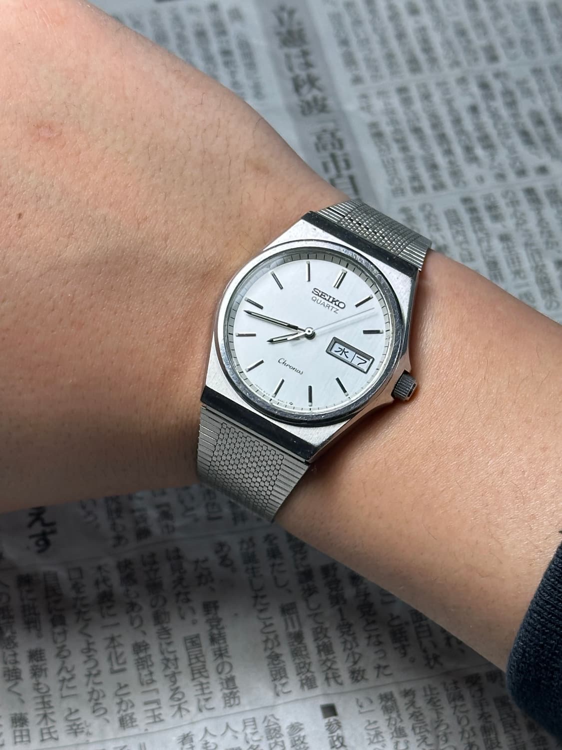 SEIKO quartz chronos 상품이미지5