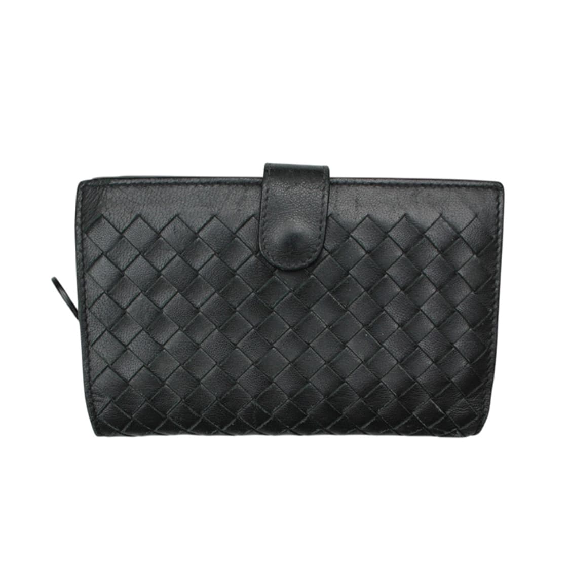 보테가 베네타 블랙 위빙 중지갑 상품이미지1