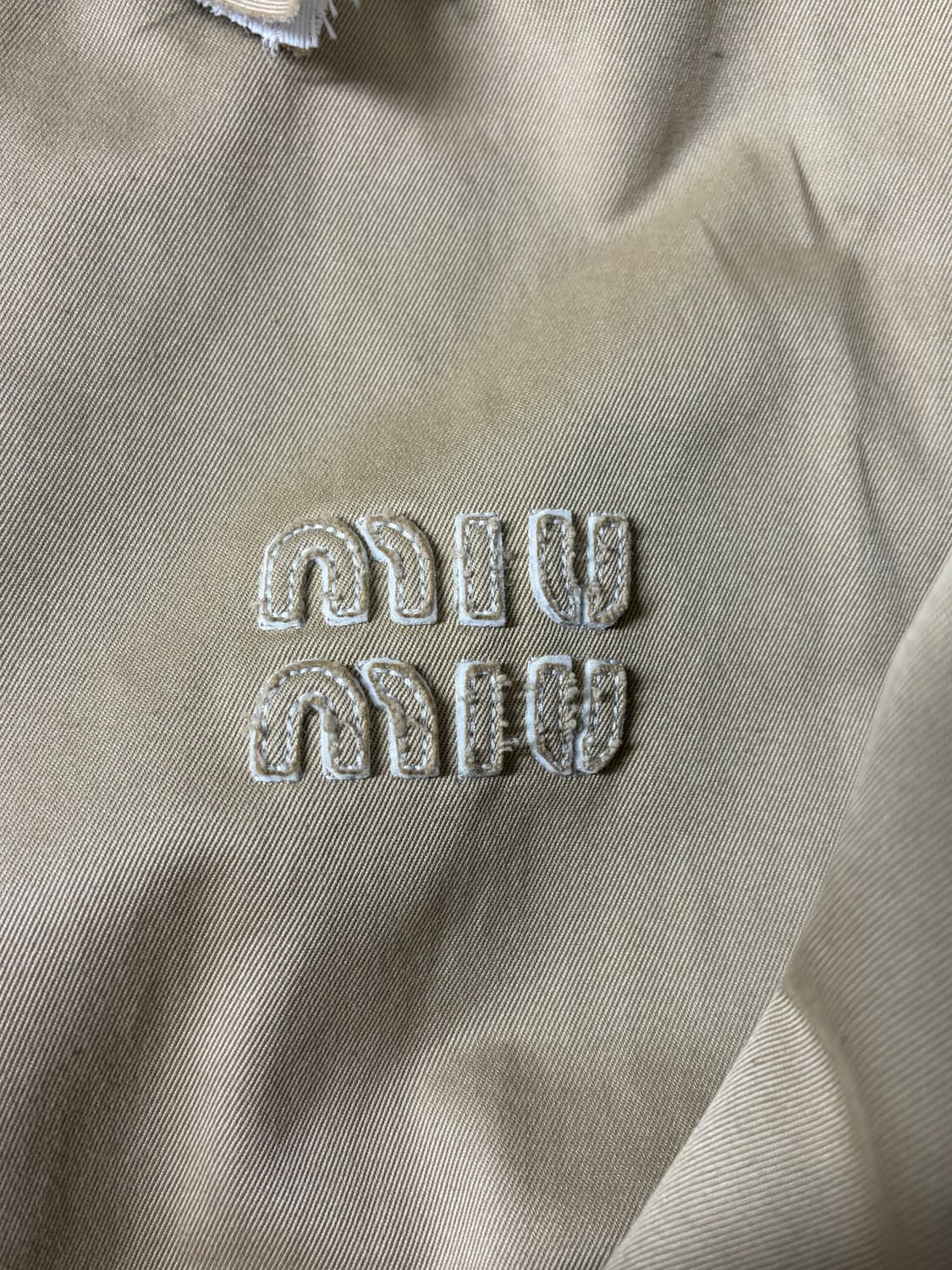 [36] 미우미우 치노 블루종 자켓 상품이미지3