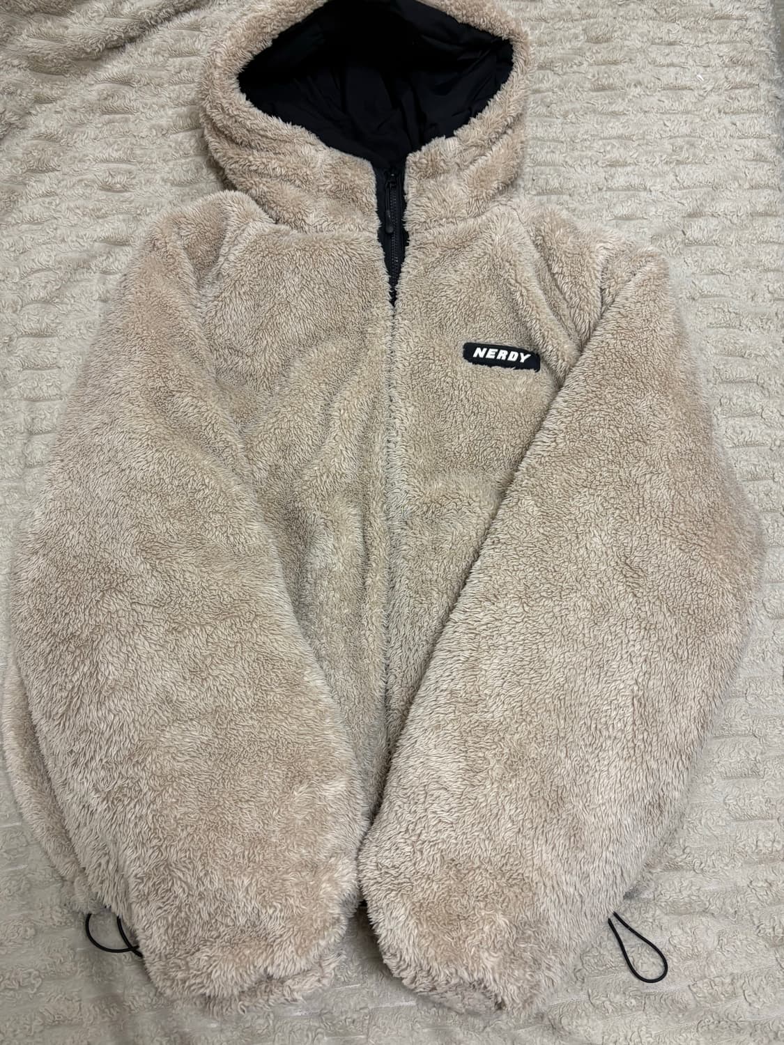 너디 털후리스 양면 패딩 상품이미지1