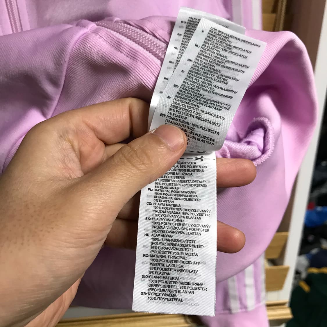 아디다스 베이비핑크 유로파 트랙탑져지 상품이미지6