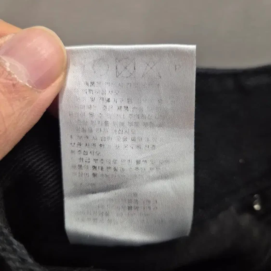 크리틱 블랙 진주 십자가 반바지 M 상품이미지8