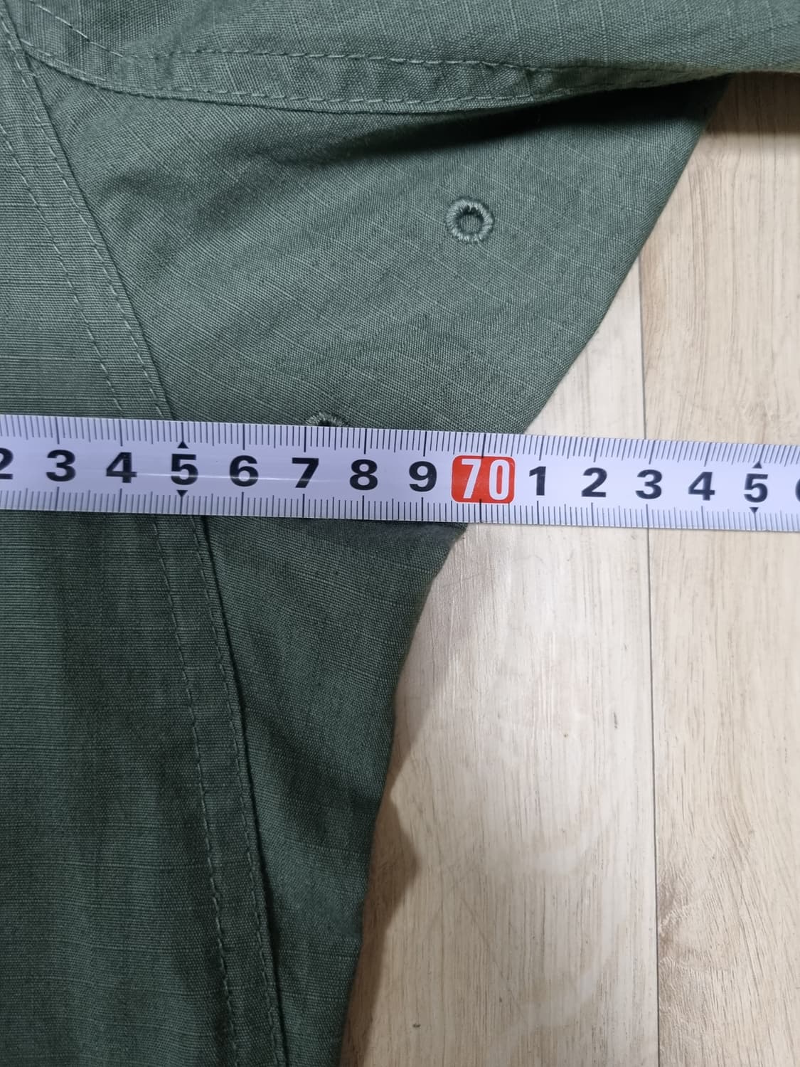 칼하트 FR 견장 카키 워크셔츠 XXL 상품이미지6