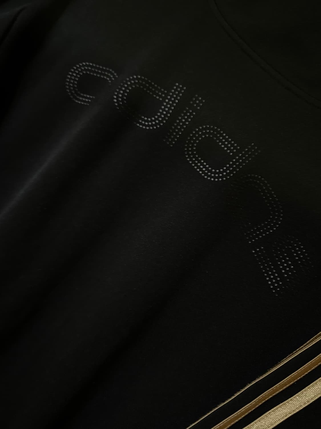 아디다스져지 아디다스 삼선 트랙탑 아디다스 블랙 골드 아디다스검골 집업 상품이미지5