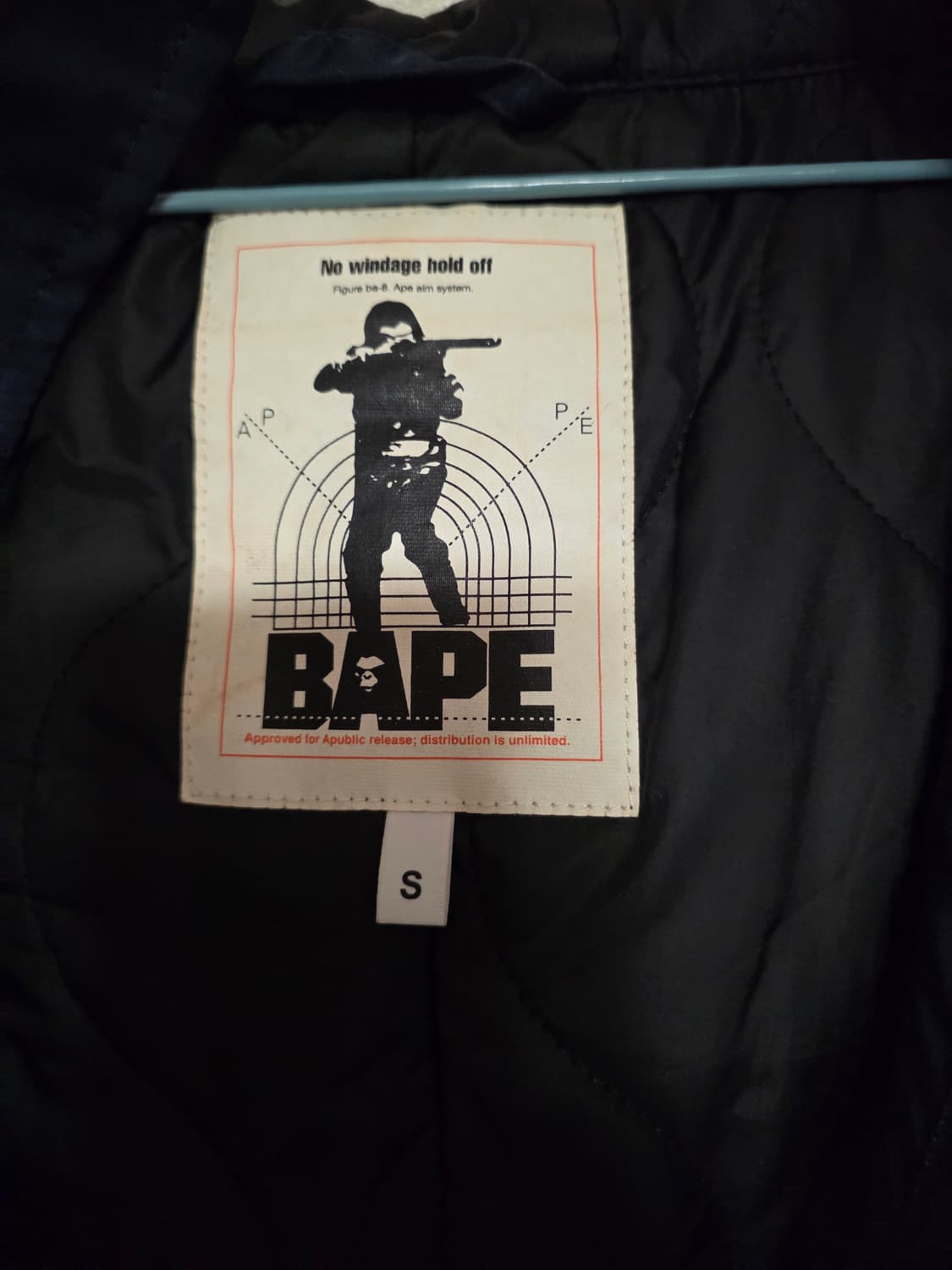 [S] 베이프 맨 헌트 M-65 패디드 자켓 상품이미지3