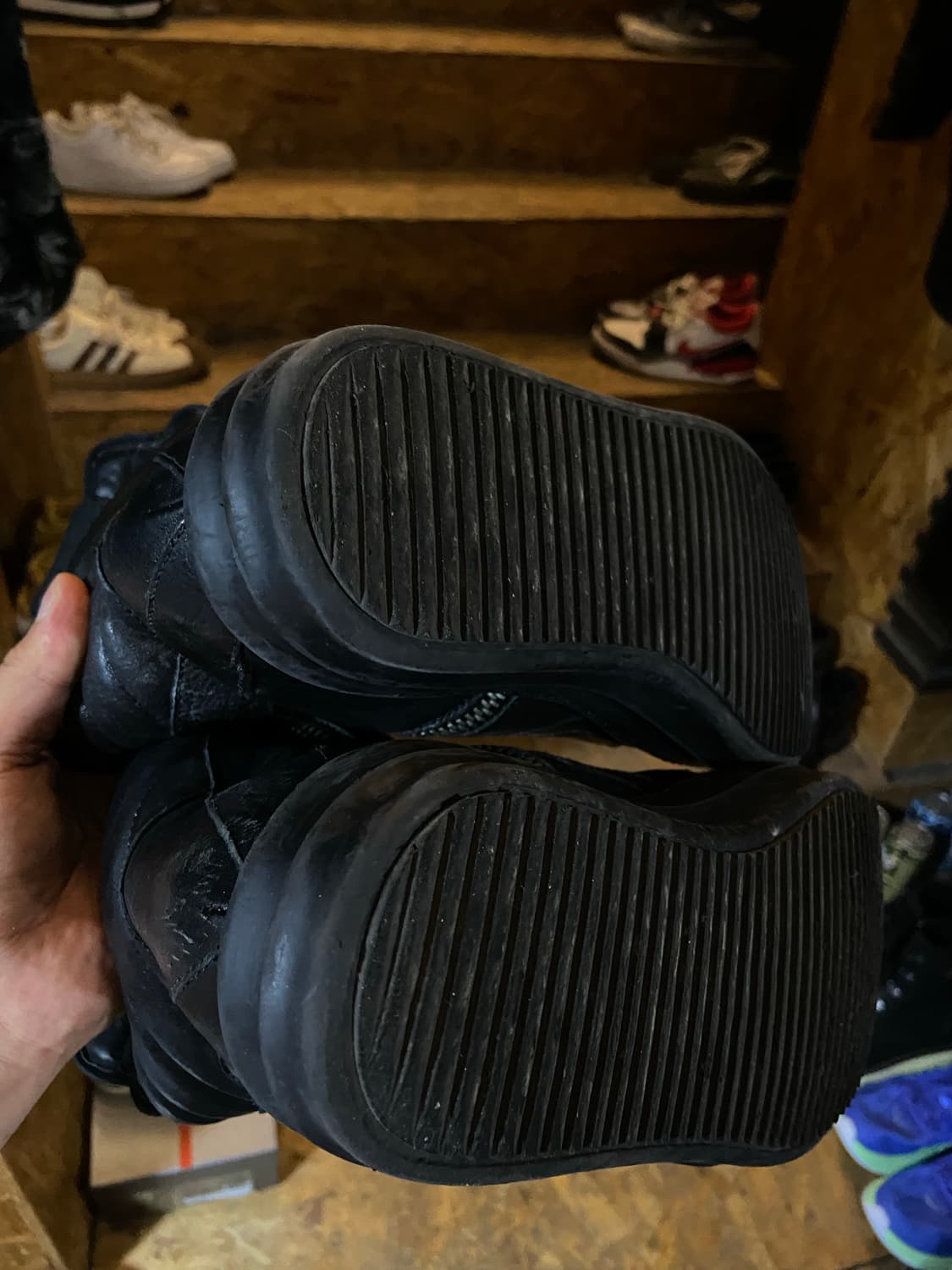 Rick Owens 릭 오웬스 지오바스켓 트리플 블랙 상품이미지8