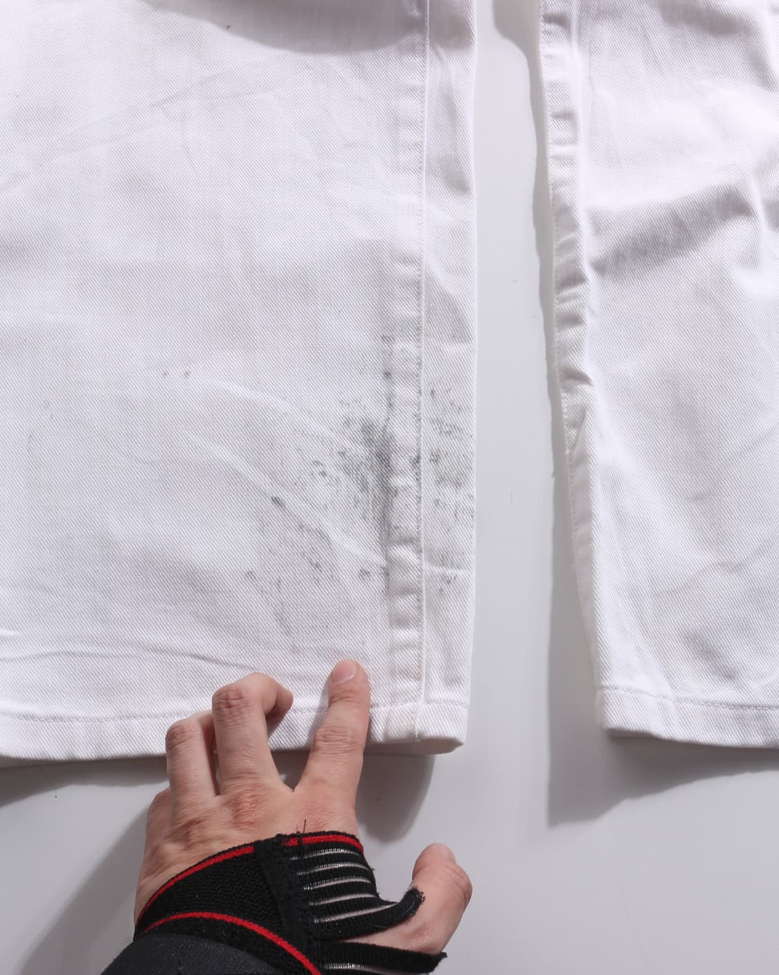 90~00s Bobson Big White Jeans 상품이미지9