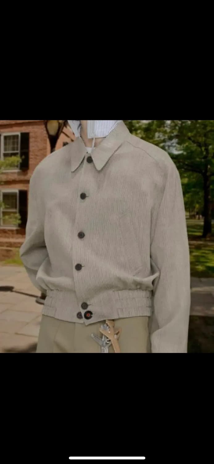 STU 스트라이프 벤딩 자켓 M 상품이미지1