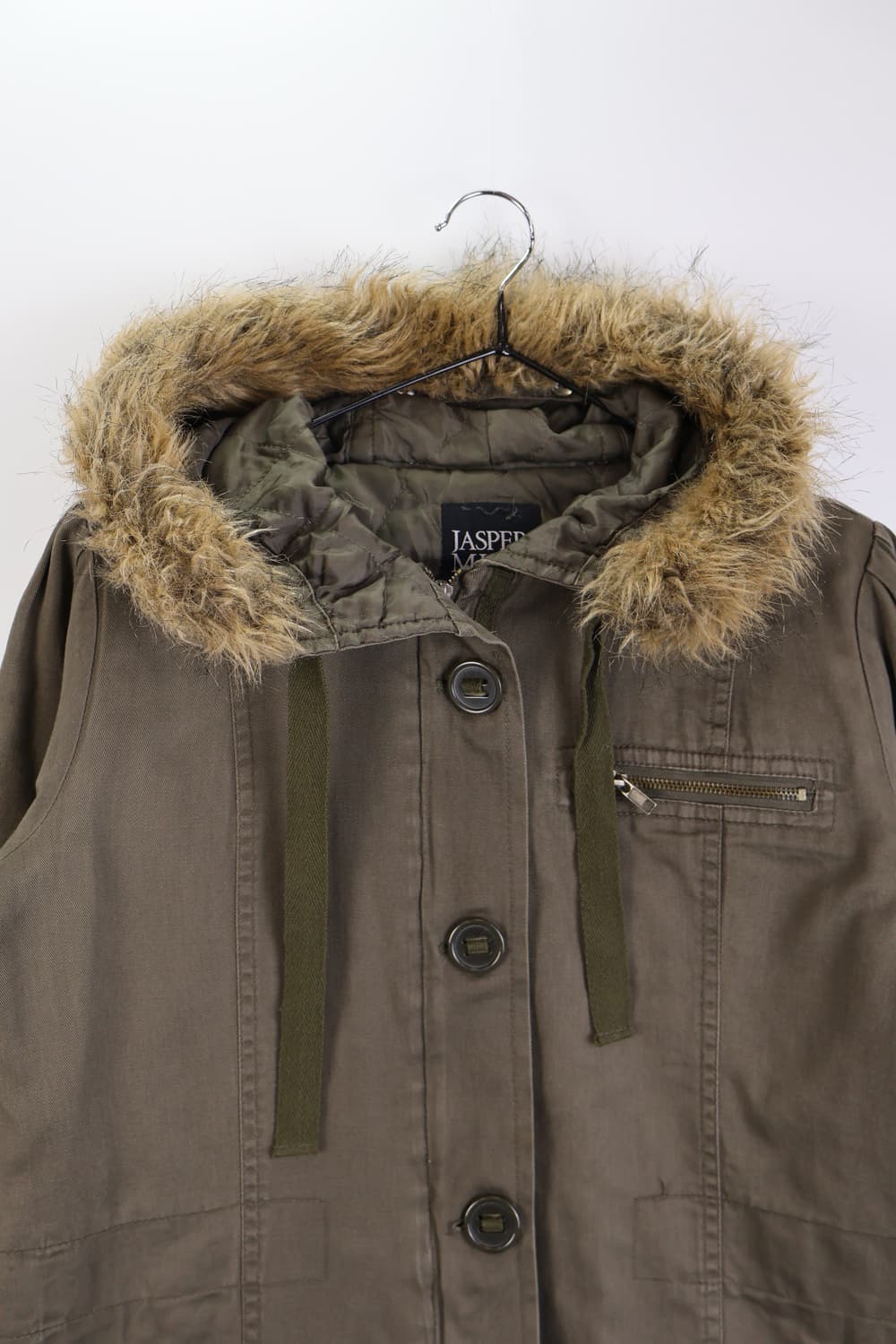 Jasper Military Hoodie Fur Coat 상품이미지7