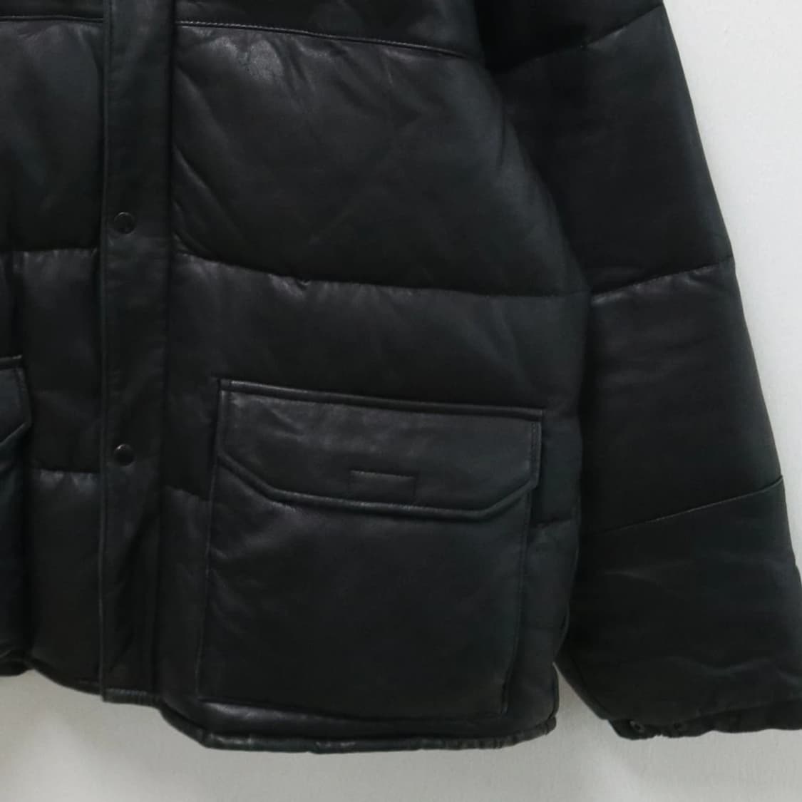 에드윈 레더 다운 패딩 61661 상품이미지4