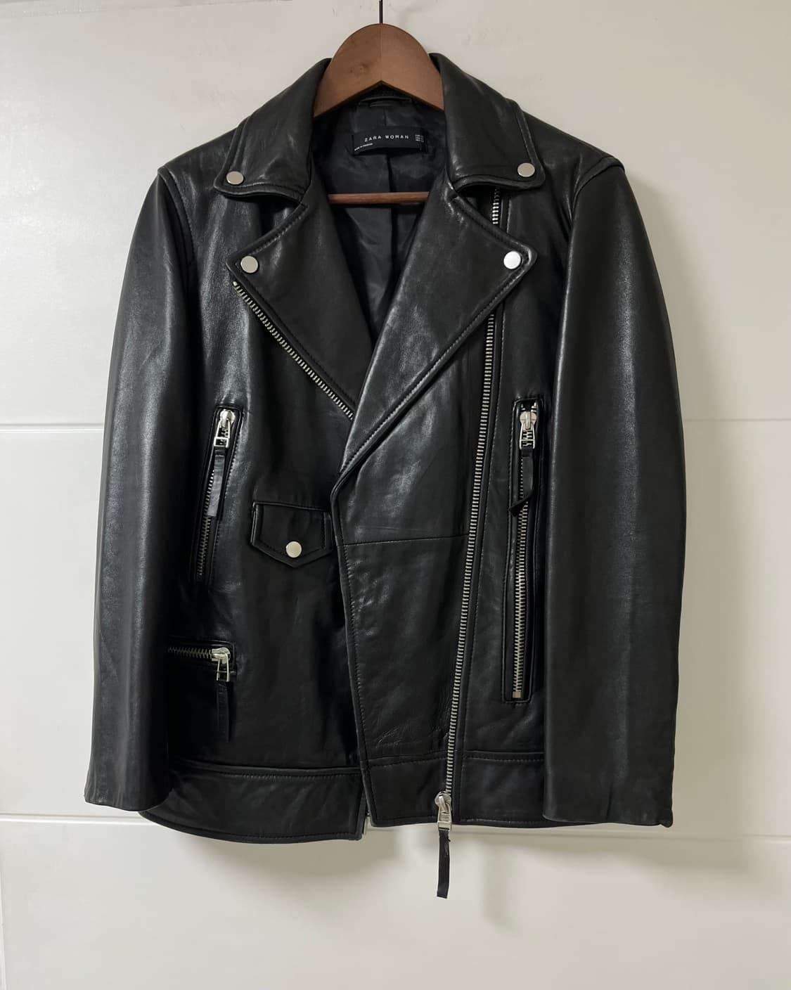 자라 라이더 자켓 자라 가죽 자켓 상품이미지2