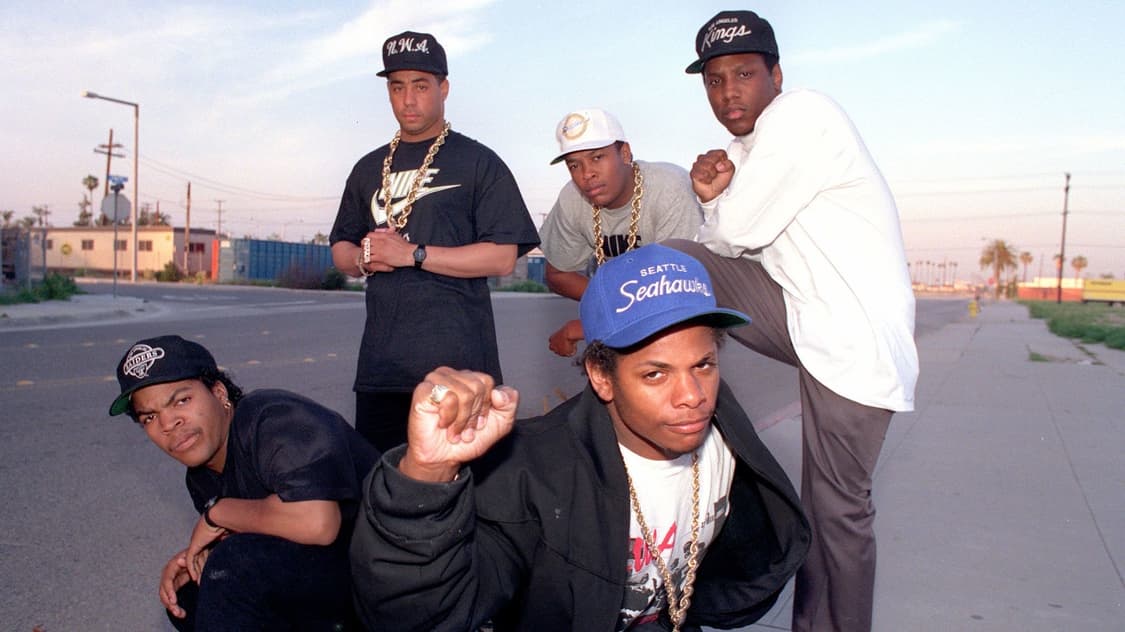 Vtg N.W.A 스냅백 상품이미지8