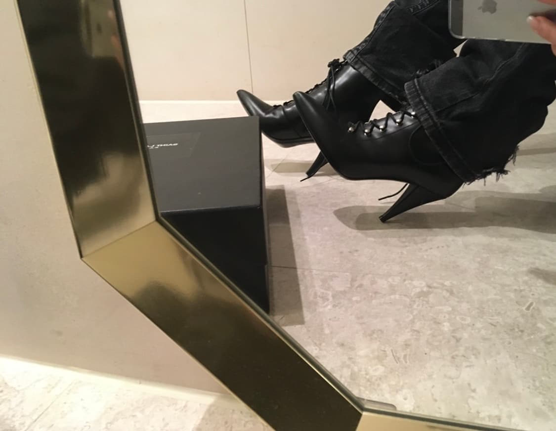 Ysl 생로랑 레이스업 워커 구두  상품이미지2