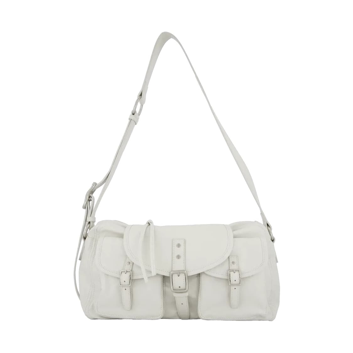 데뷔옹 바이커백 아이보리 상품이미지3