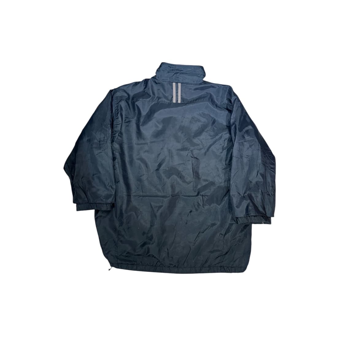 일본 빈티지 네이비 고프코어 기모 오버핏 바람막이 자켓 M 상품이미지6