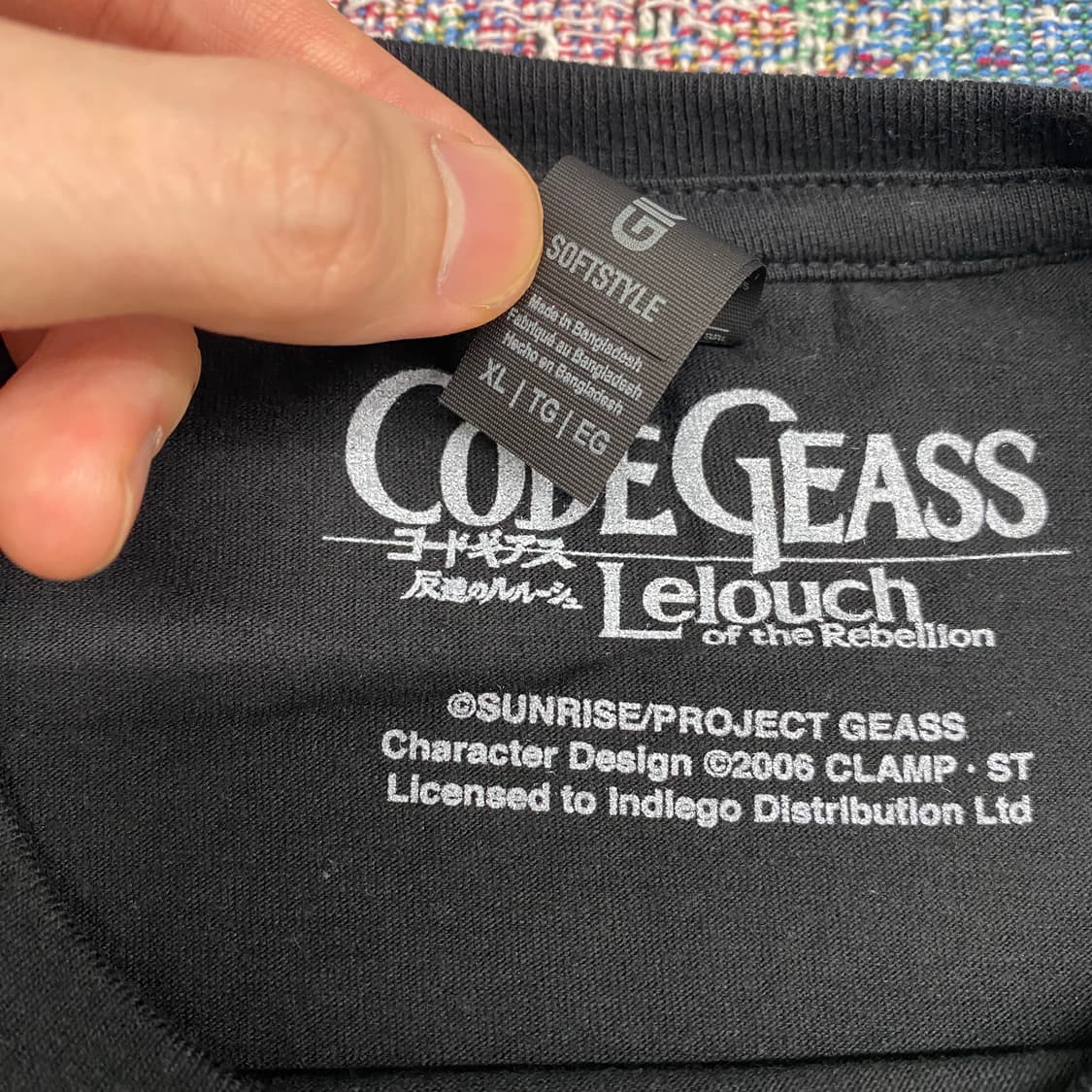 코드기어스 오피셜 애니메이션 티셔츠 상품이미지3