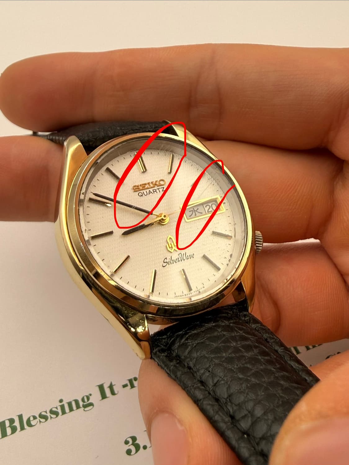 SEIKO 80s 빈티지 Silverwave 시계 상품이미지10