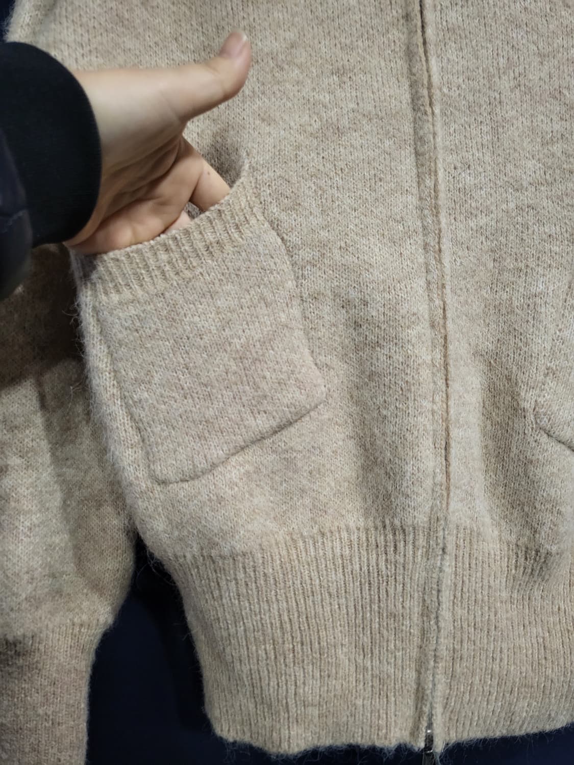 SYMBOL 모헤어.울 후드집업 상품이미지3