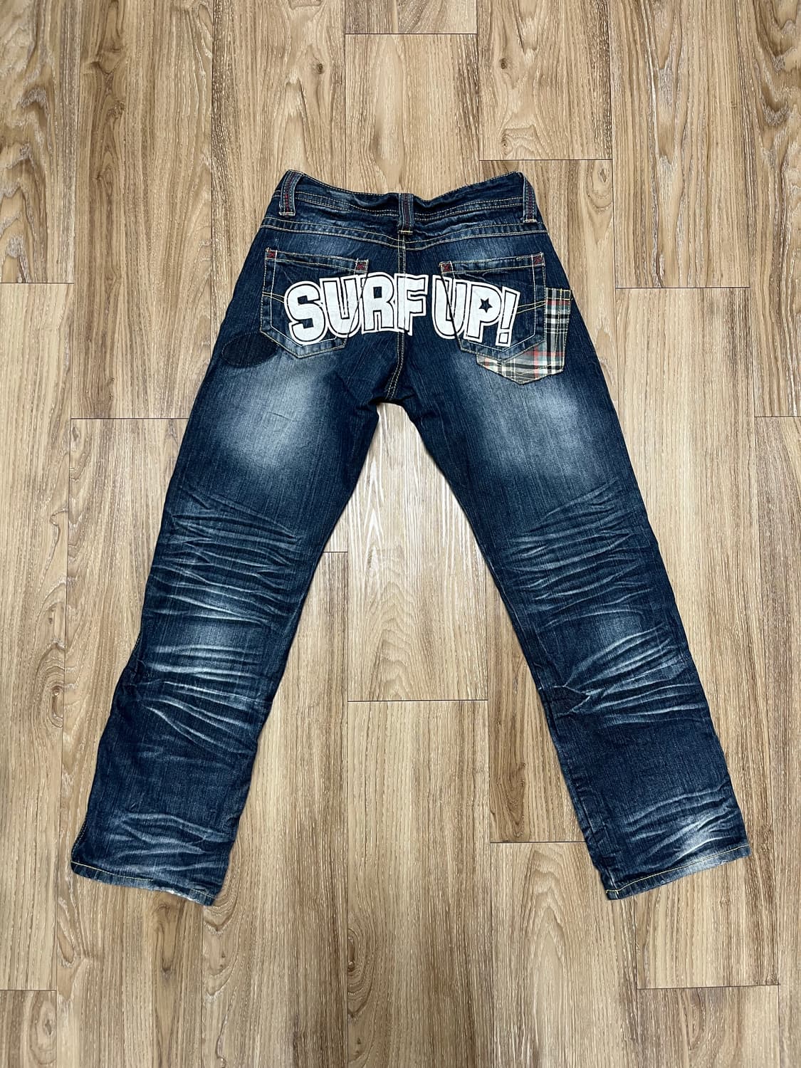 Surf Up 리페어드 빈티지 청바지 28 상품이미지1