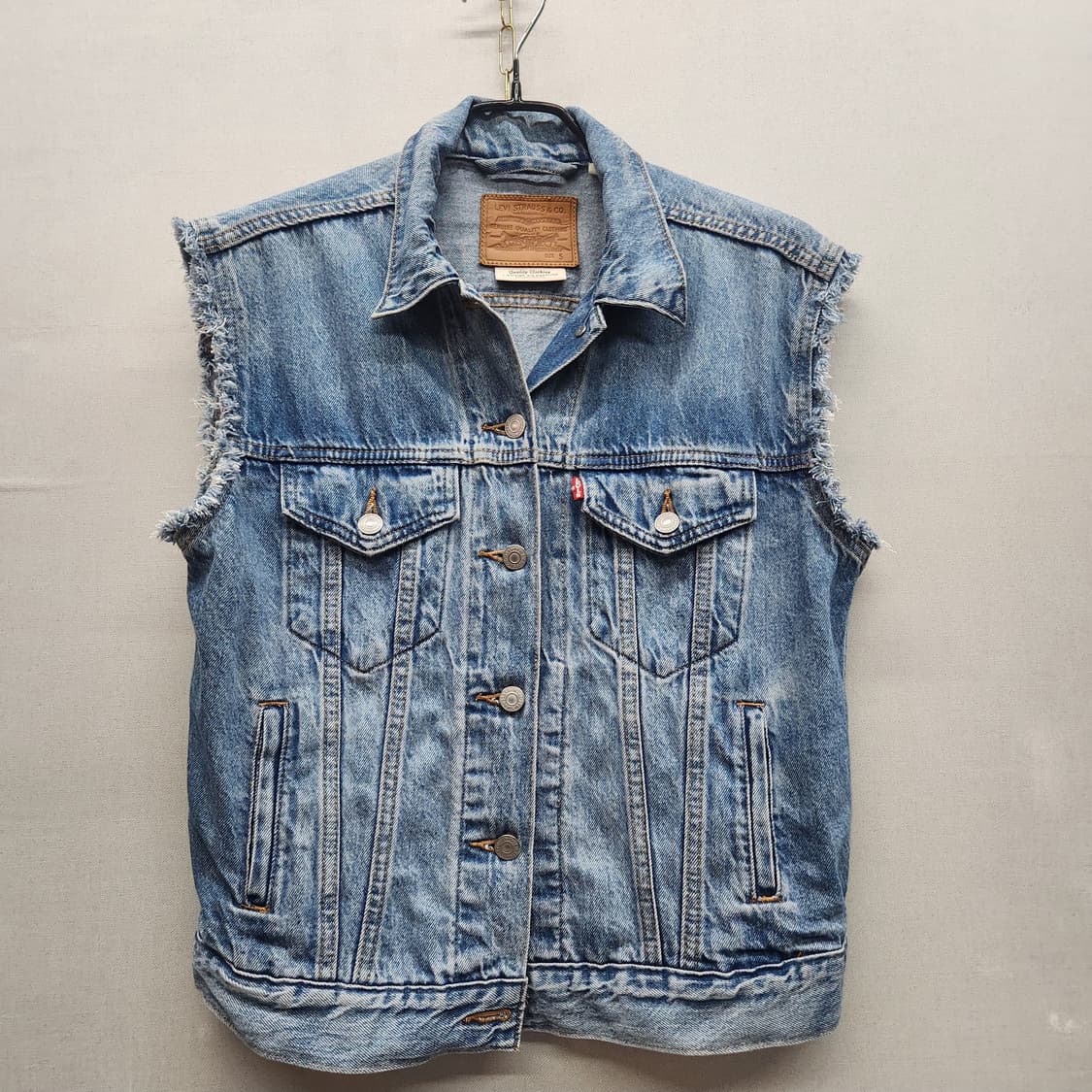 리바이스 프리미엄 투포켓 데님 베스트 S(M) 남여공용 상품이미지1