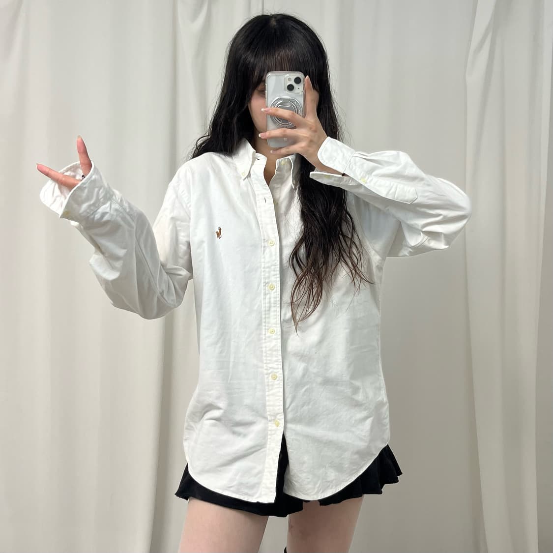 Polo white shirt  상품이미지1