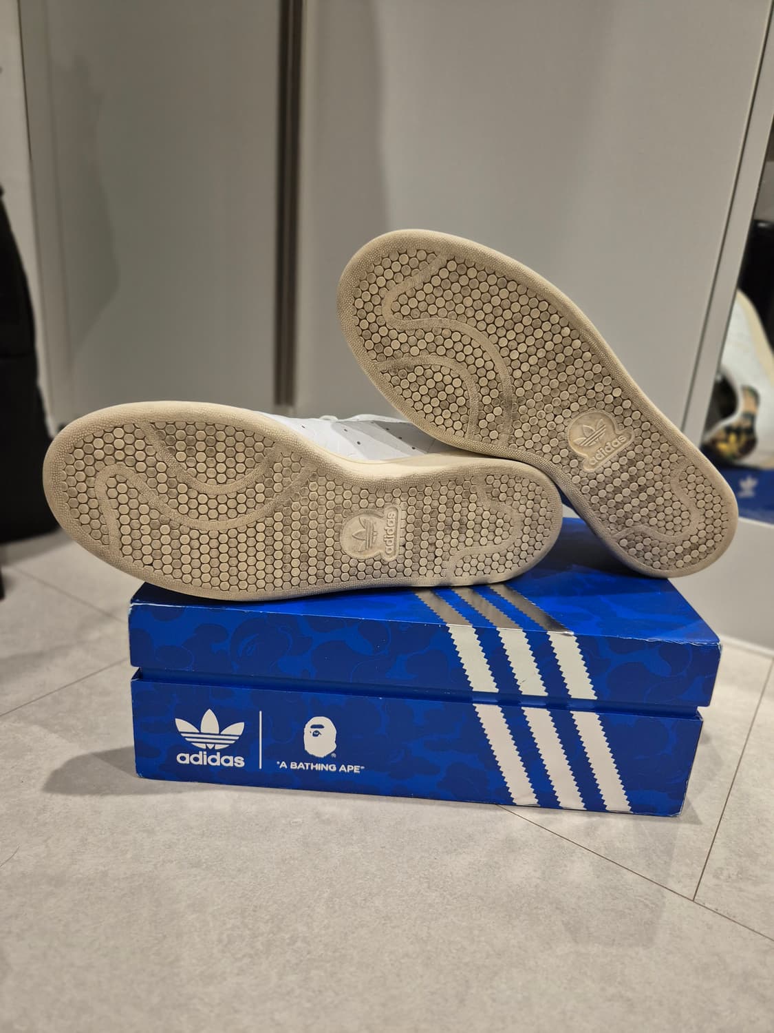 [아디다스 X 베이프] 스탠 스미스 오프 화이트 270 상품이미지6